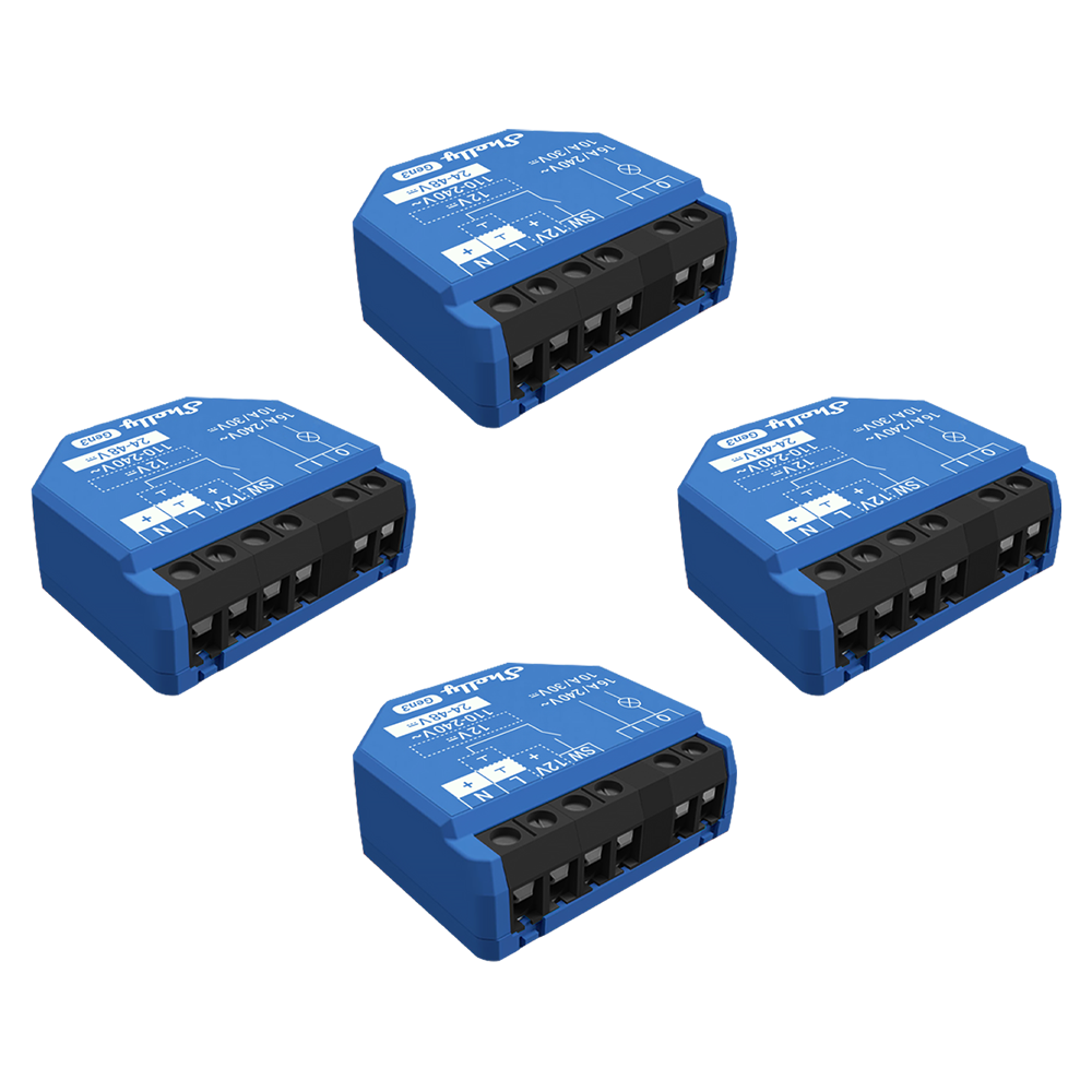 SHELLY★ Shelly 1 Gen3 x4 – Shelly USA