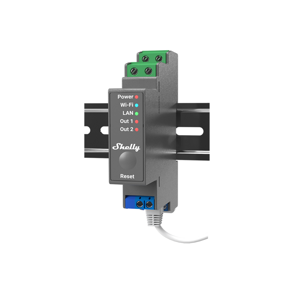 shelly pro 2 double relay