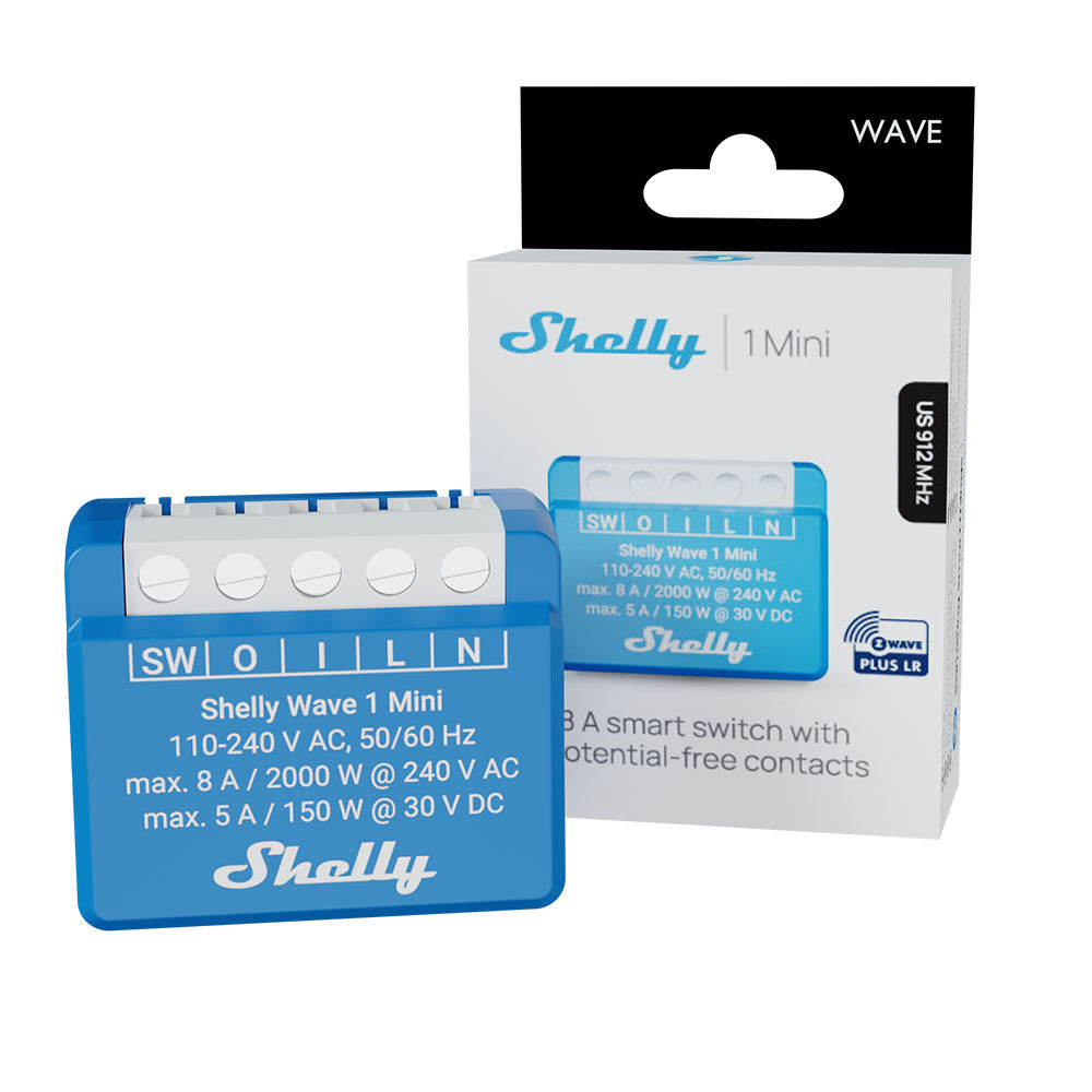 Shelly Wave 1 Mini - Relay Switches - Shelly USA