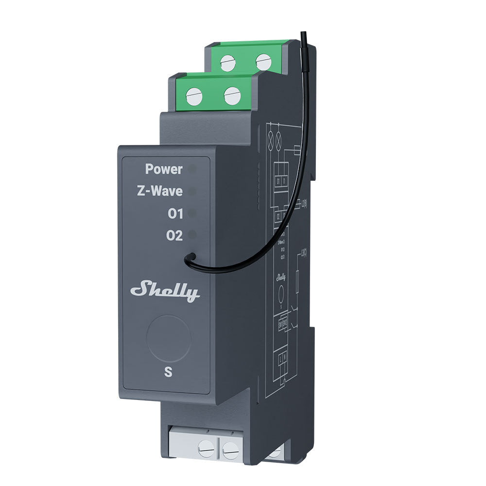Shelly Wave Pro 2 US - Relay Switches - Shelly USA