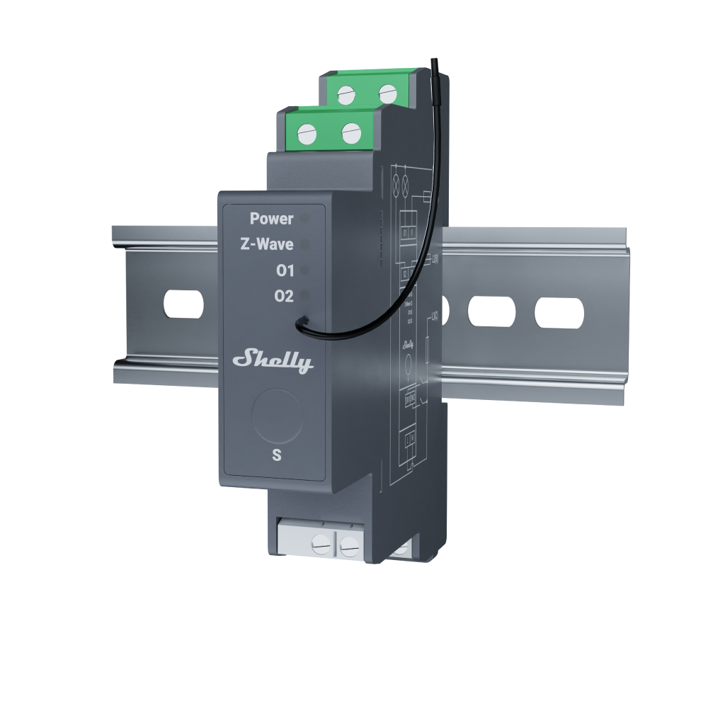 Shelly Wave Pro 2 US - Relay Switches - Shelly USA