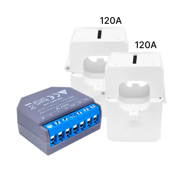 SHELLY★ Shelly EM + 2 x 120A Clamp – Shelly USA