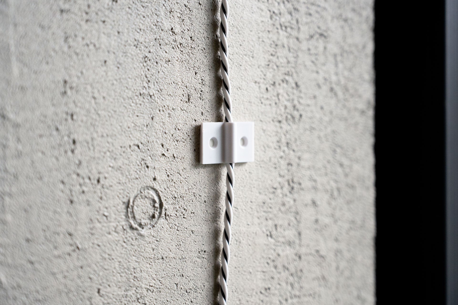 Neat Installation Along Walls and Baseboards