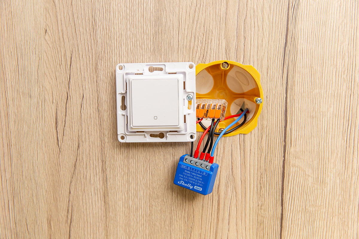 菓子 shelly Shelly 1 Mini Gen4 — 8A Dry-Contact Multiprotocol Smart Relay