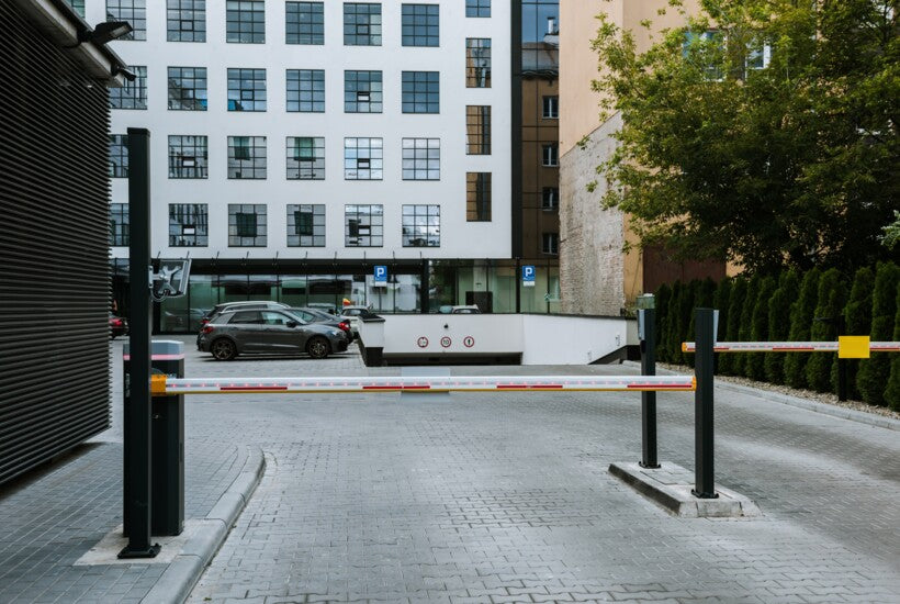 Remote control of parking gates