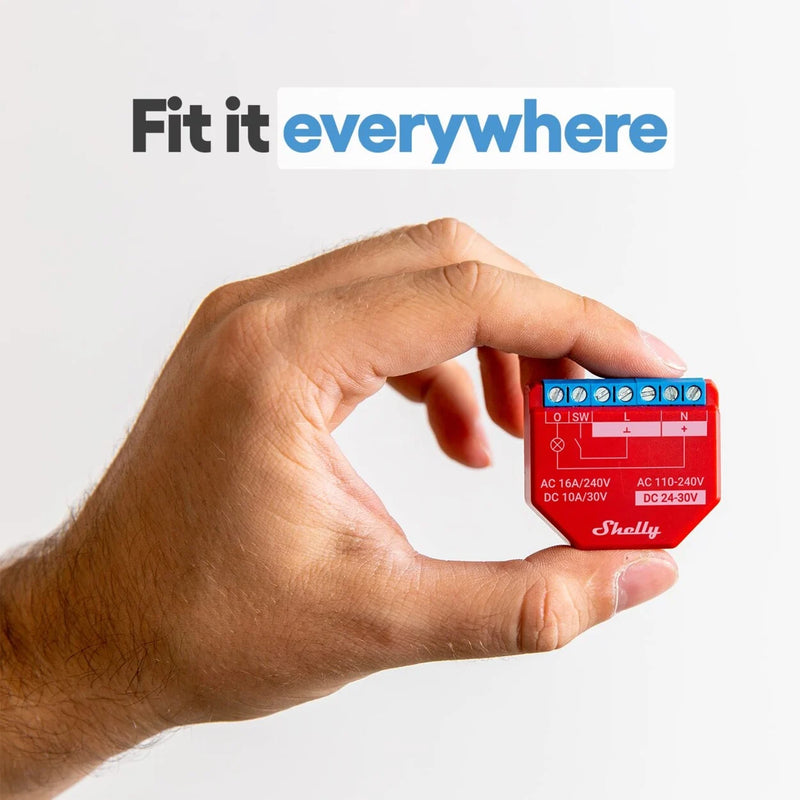 Shelly Plus 1PM UL - Relay Switches - Shelly USA