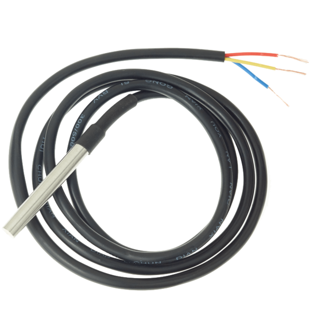 Shelly Temp. Sensor DS18B20 1m cable - Accessories & Merchandise - Shelly USA