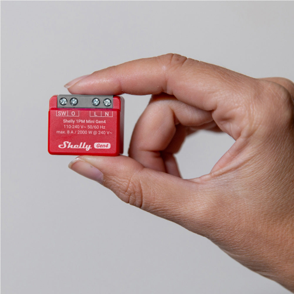 Shelly 1PM Mini Gen4 - Energy Meters - Shelly USA