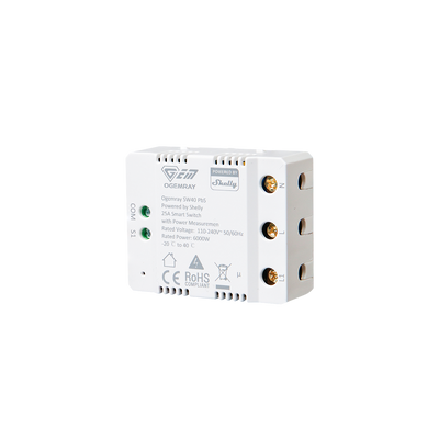 Ogemray Smart relay 25A - Relay Switches - Shelly USA
