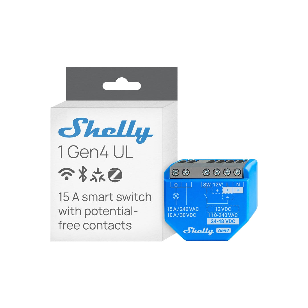 Shelly 1 Gen4 UL-Certified