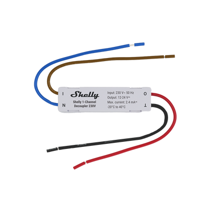 Shelly 1-Channel Decoupler 230V