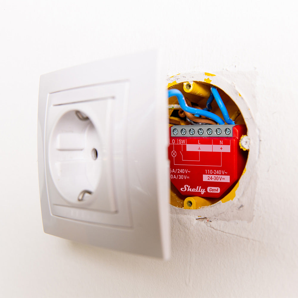 Shelly 1 Gen4 WLAN smart relaisschakelaar, potentiaalvrij contact, 1 kanaal, 16 A, lichtschakelaar, garagedeuropener, Smart Home, timer, Alexa & Google, ventilator, geen hub nodig (4 stuks Shelly 1 Gen4 WLAN smart relaisschakelaar, potentiaalvrij contact, 1 kanaal, 16 A, lichtschakelaar, garagedeuropener, Smart Home, timer, Alexa & Google, ventilator, geen hub nodig (4 stuks