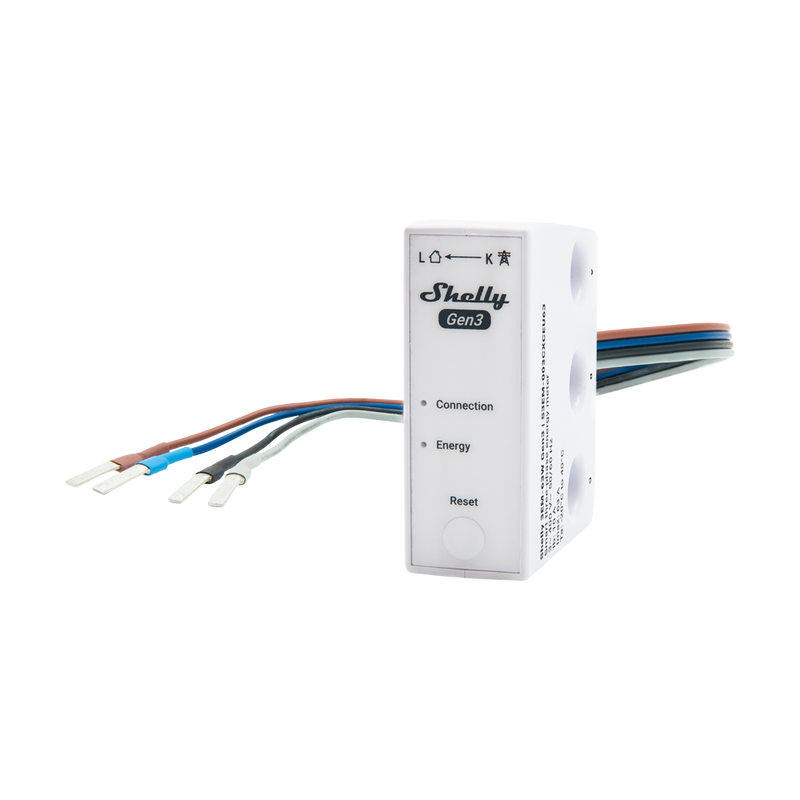Shelly 3EM-63W Gen3 - Energy Meters - Shelly USA