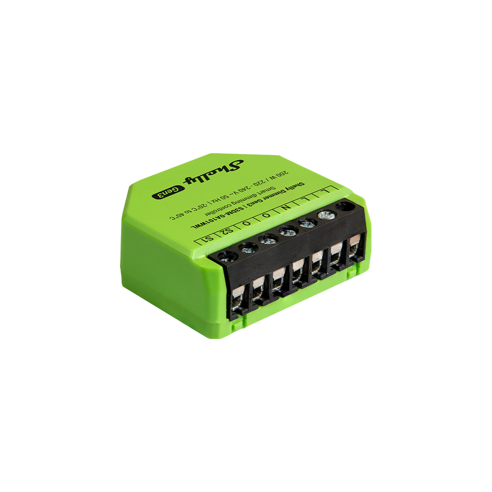 Shelly Dimmer Gen3 (EU Version) - Dimmer Switches - Shelly USA