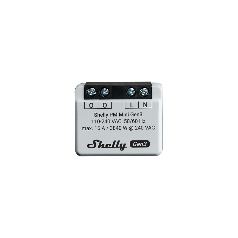 Shelly PM Mini Gen3 - Relay Switches - Shelly USA