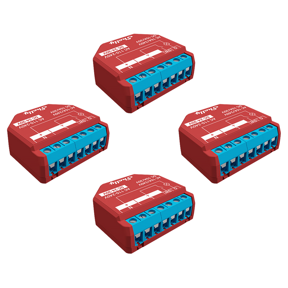 Shelly Plus 1PM UL x4