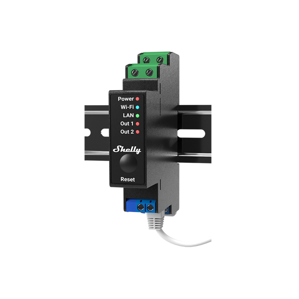Shelly Pro 2PM - Relay Switches - Shelly USA