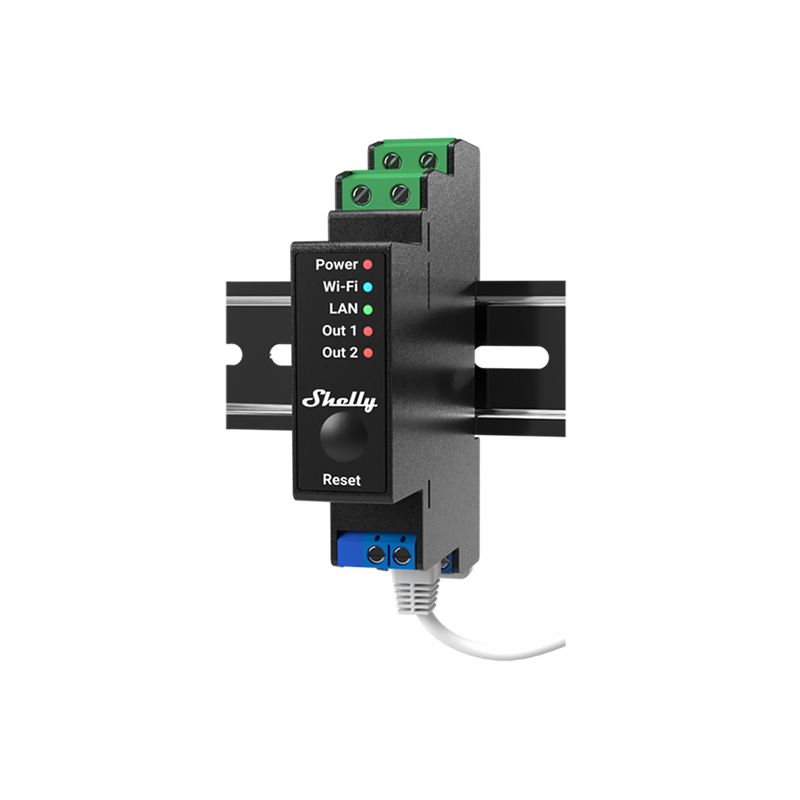 Shelly Pro 2PM - Relay Switches - Shelly USA