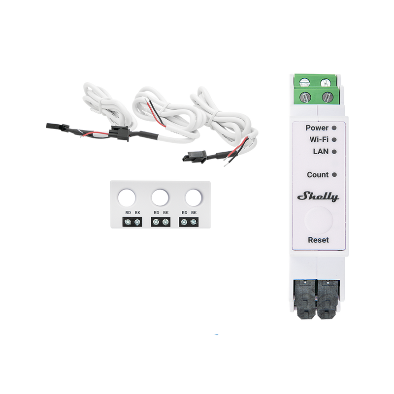 Shelly Pro 3EM-3CT63 - Energy Meters - Shelly USA
