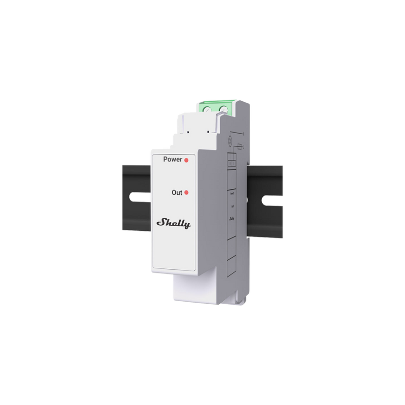 Shelly Pro 3EM Switch Add-On – Galvanic Isolated DIN-Rail Control