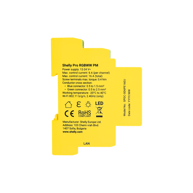 Shelly Pro RGBWW PM - Shelly USA