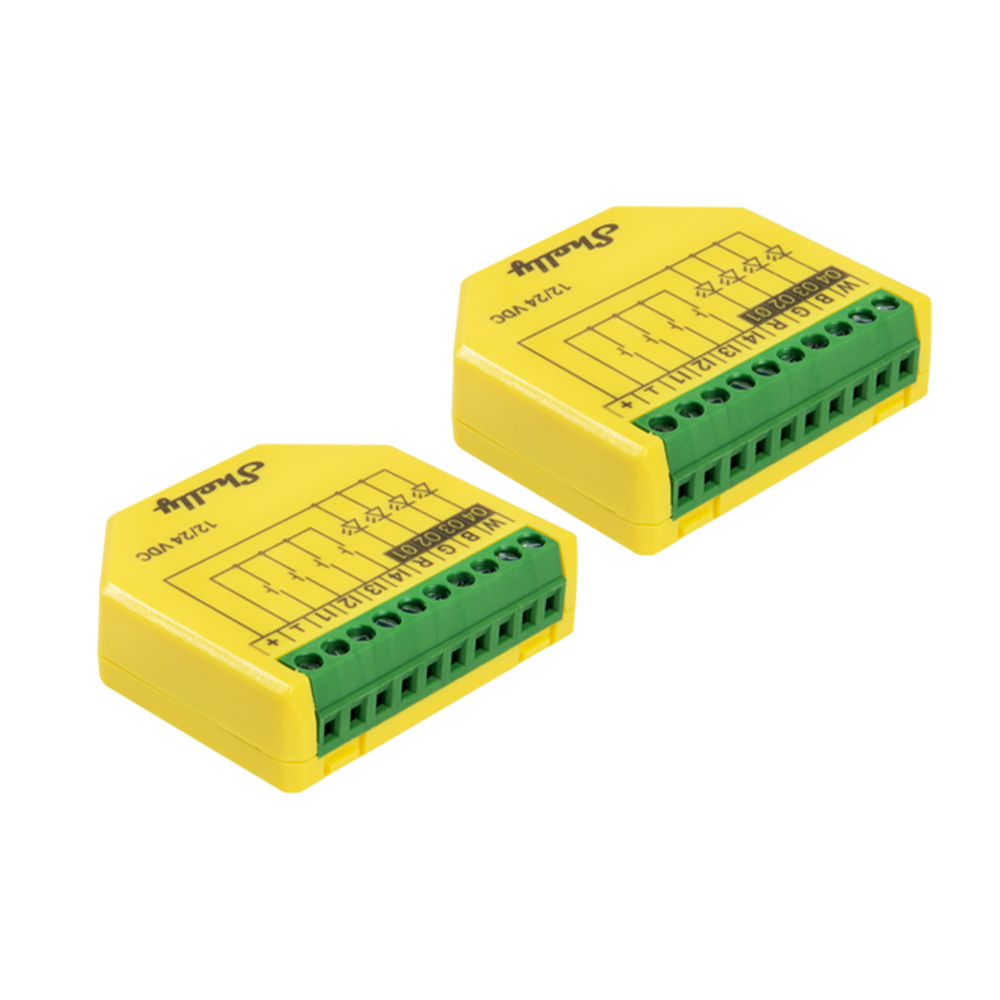 Shelly Plus RGBW PM x2 - Relay Switches - Shelly USA