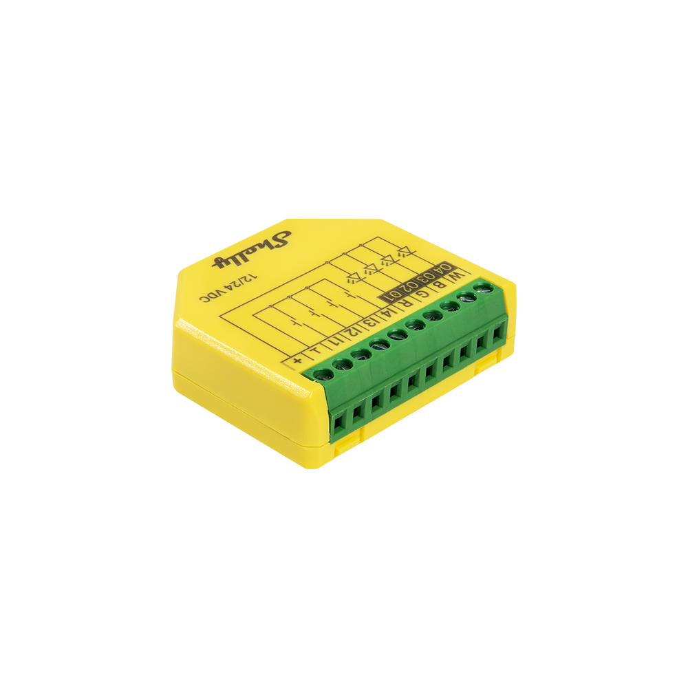 Shelly Plus RGBW PM - Relay Switches - Shelly USA