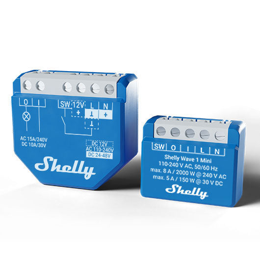 Shelly Wave 1 Mini - Relay Switches - Shelly USA