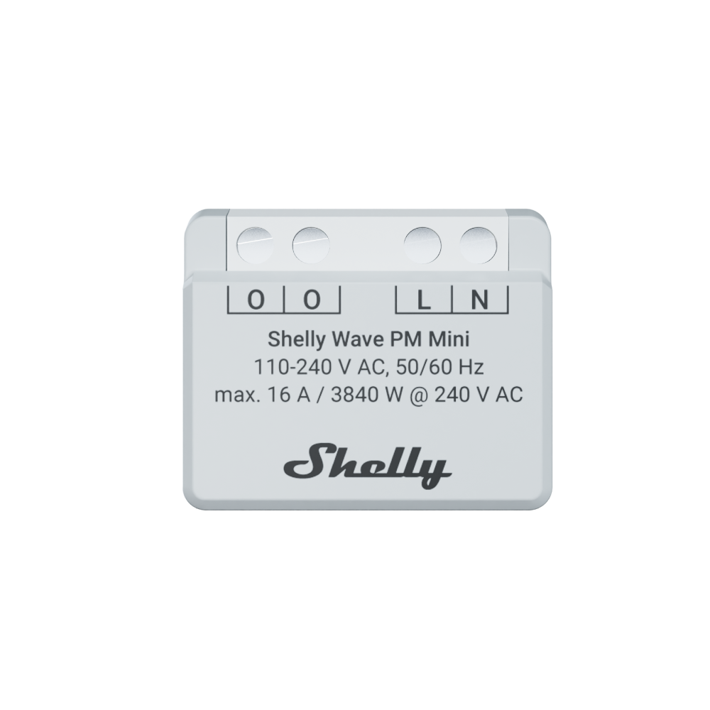 Shelly Z-Wave PM Mini Long Range - Smart Power Metering - | Shelly USA
