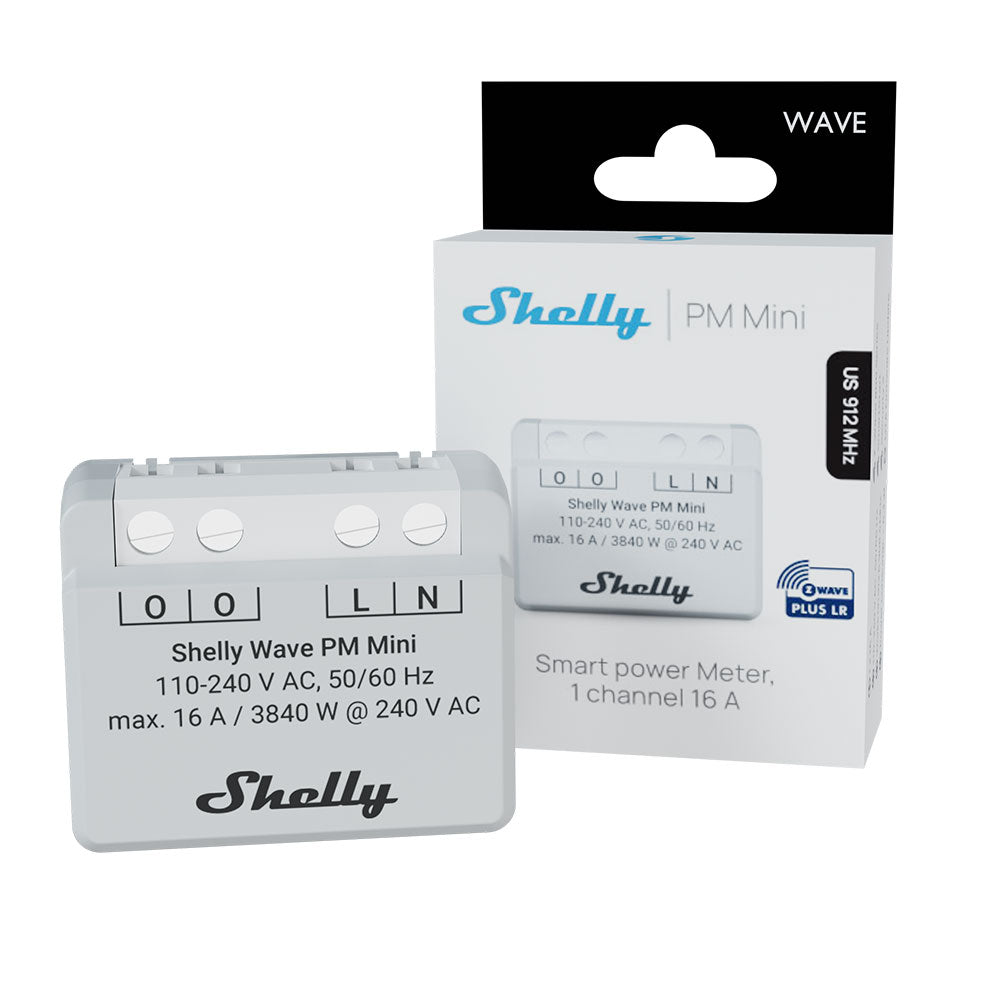 Shelly Wave PM Mini - Relay Switches - Shelly USA