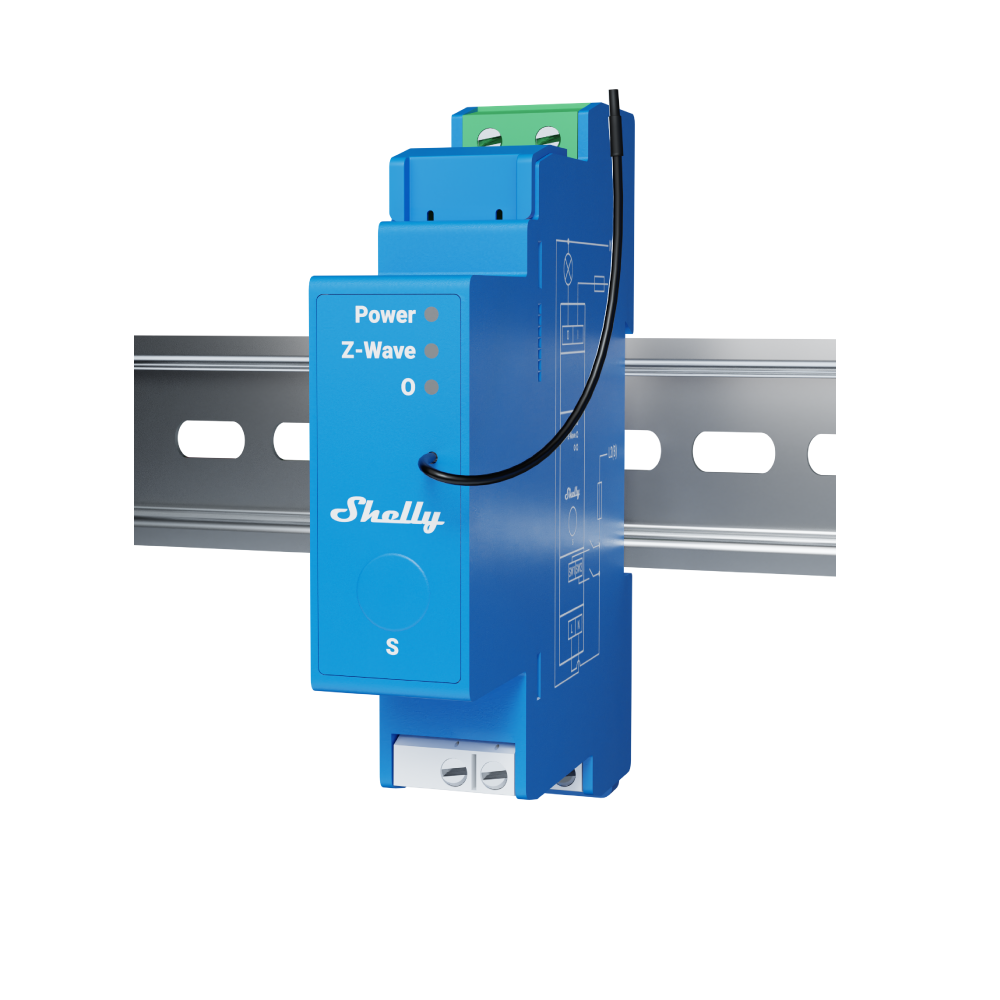 Shelly Wave Pro 1 US - Relay Switches - Shelly USA