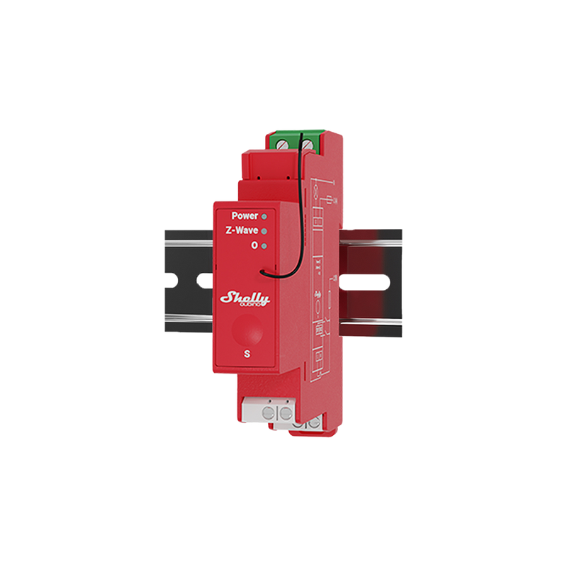 Shelly Z-Wave Pro 1PM - | Shelly USA Shelly Z-Wave Pro 1PM - | Shelly USA