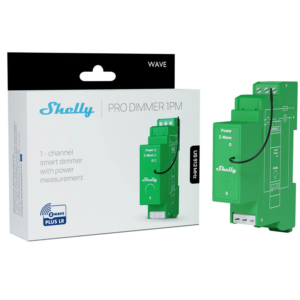 Shelly Wave Pro Dimmer 1PM LR
