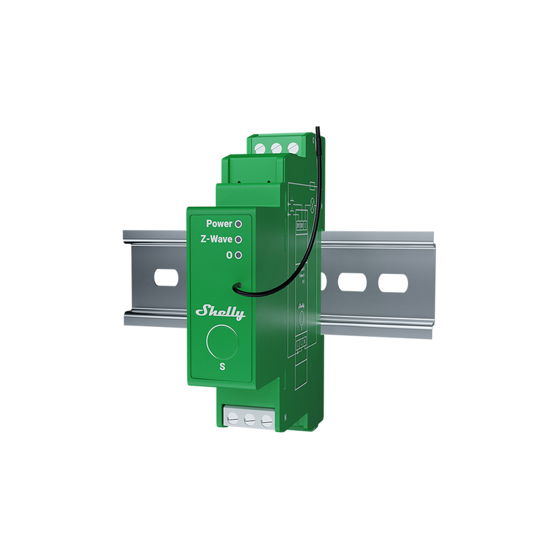 SHELLY★ Shelly Wave Pro Dimmer 1PM - Shelly USA