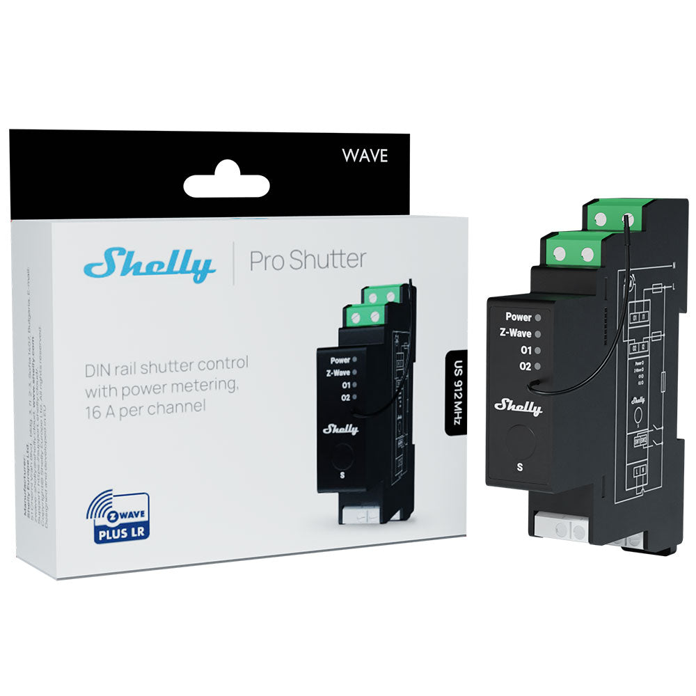 Shelly Wave Pro Shutter US - Shelly USA