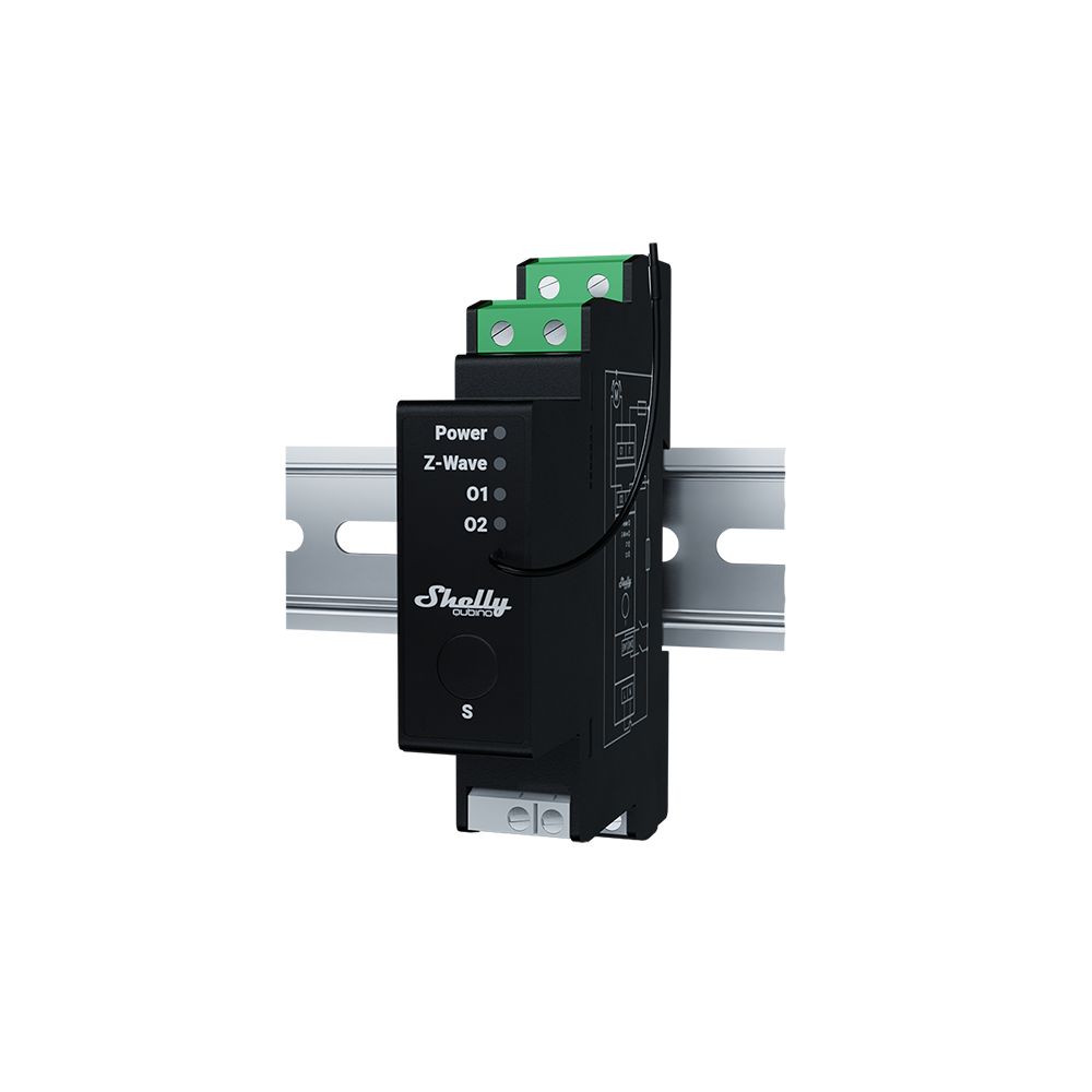 Shelly Wave Pro Shutter - Relay Switches - Shelly USA