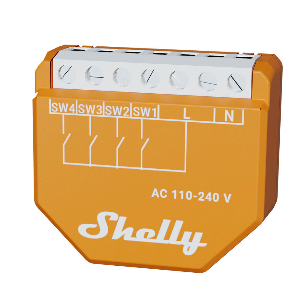 Shelly Wave i4 - Relay Switches - Shelly USA