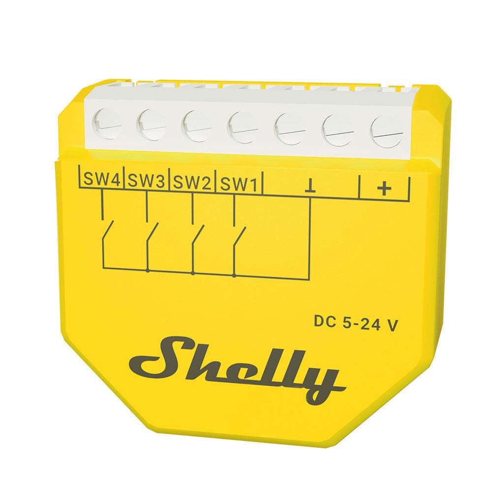 Shelly Wave i4 DC - Relay Switches - Shelly USA