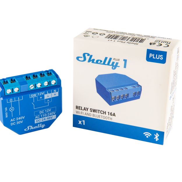 Shelly Plus 1 Non-UL x2 - Relay Switches - Shelly USA