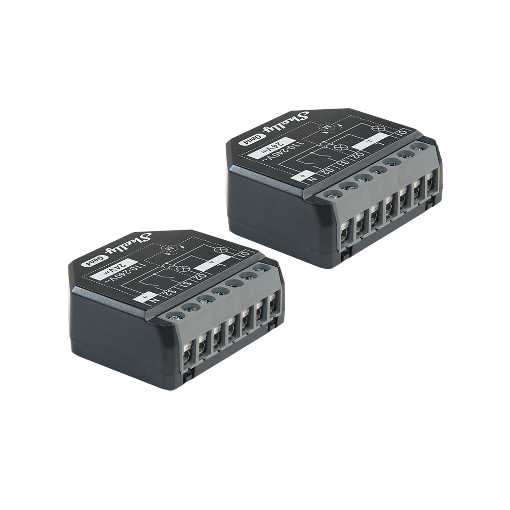Shelly 2PM Gen4 2-pack - Relay Switches - Shelly USA
