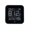 The Shelly BLU H&T Display ZB Black by Shelly USA shows the time (09:01), temperature (81.2°F), and humidity (48%), plus battery, connectivity, and other icons on its black, square screen.