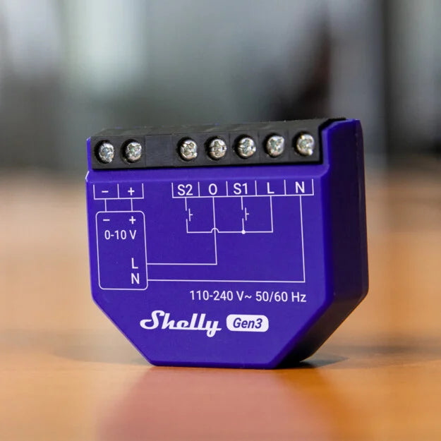 Shelly Dimmer 0/1-10V PM Gen3 - Dimmer Switches - Shelly USA