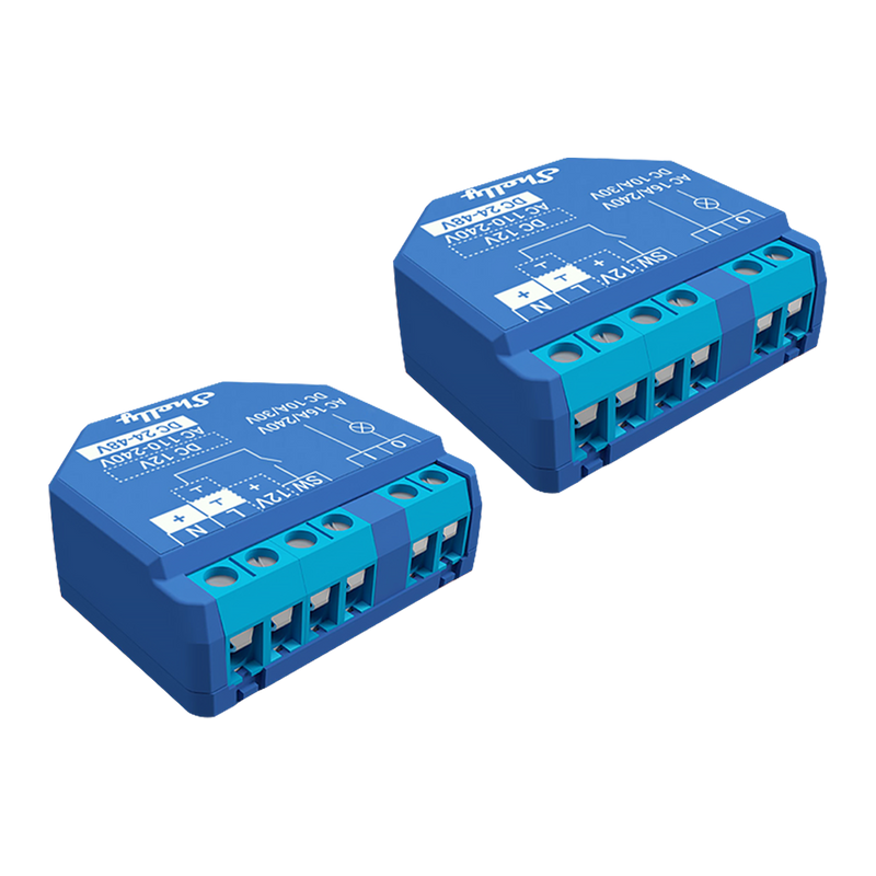 Shelly Plus 1 UL-Certified x2 - | Shelly USA Shelly Plus 1 UL-Certified x2 - | Shelly USA