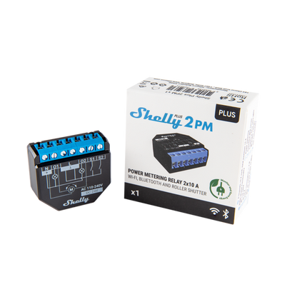 Shelly Plus 2PM UL-Certified - 4 pack
