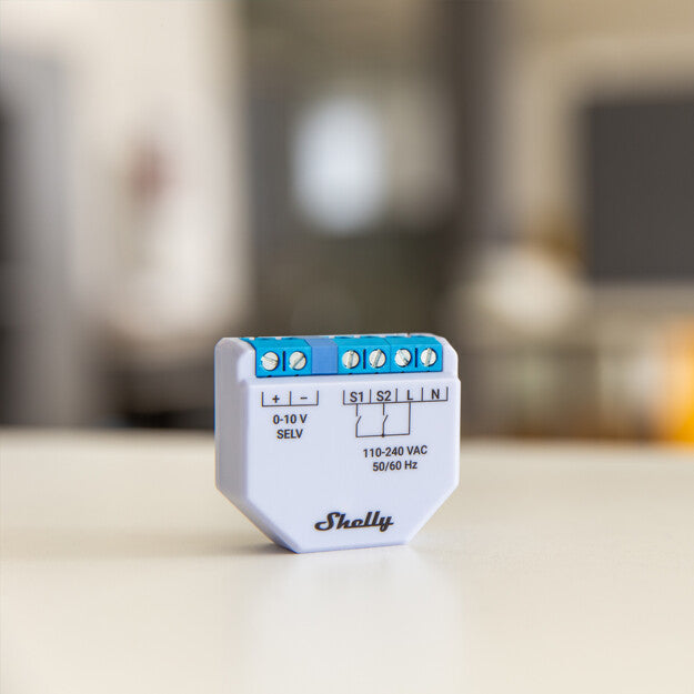 Shelly Plus 0-10V Dimmer - Dimmer Switches - Shelly USA