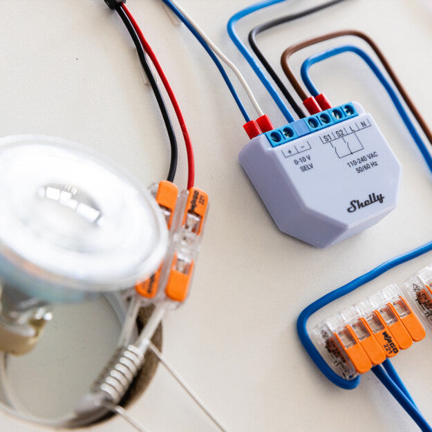 Shelly Plus 0-10V Dimmer - Dimmer Switches - Shelly USA