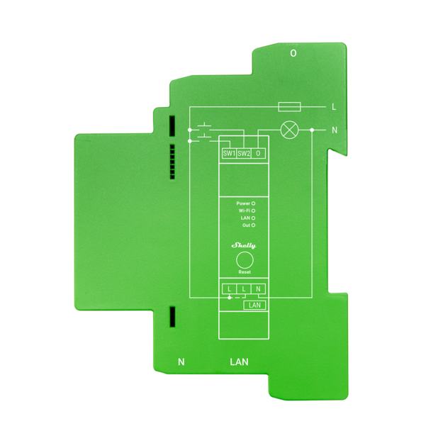 Shelly Pro Dimmer 1PM - Dimmer Switches - Shelly USA