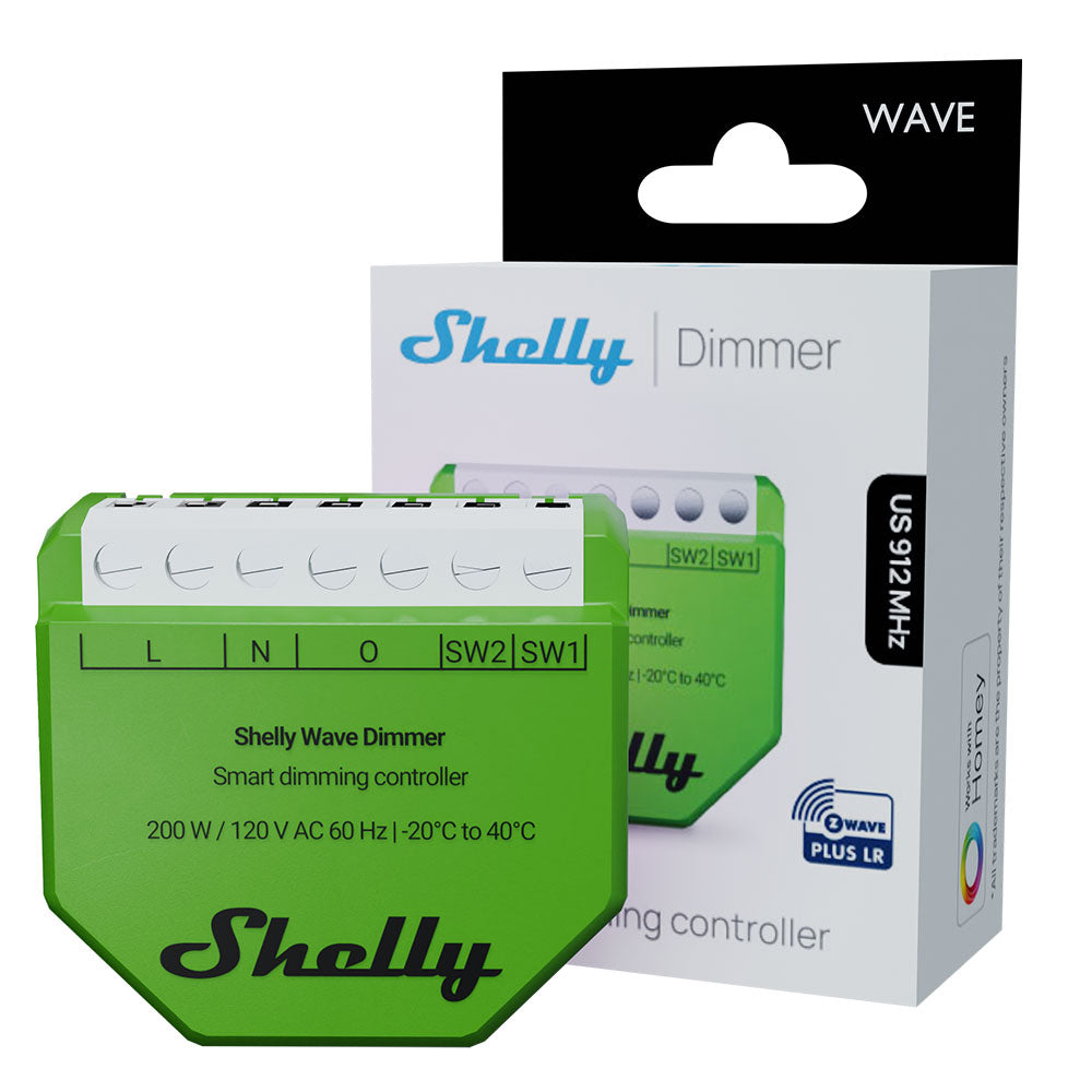 Shelly Z-Wave Dimmer Long Range - | Shelly USA