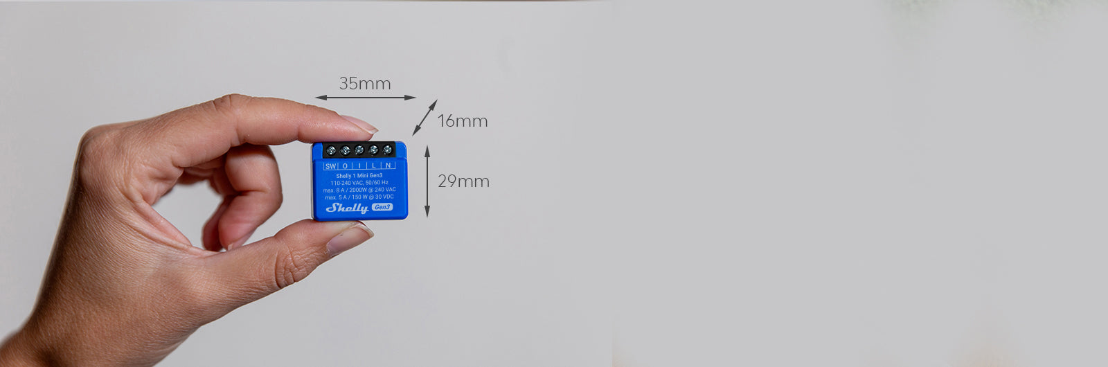 Shelly 1 Mini Gen3