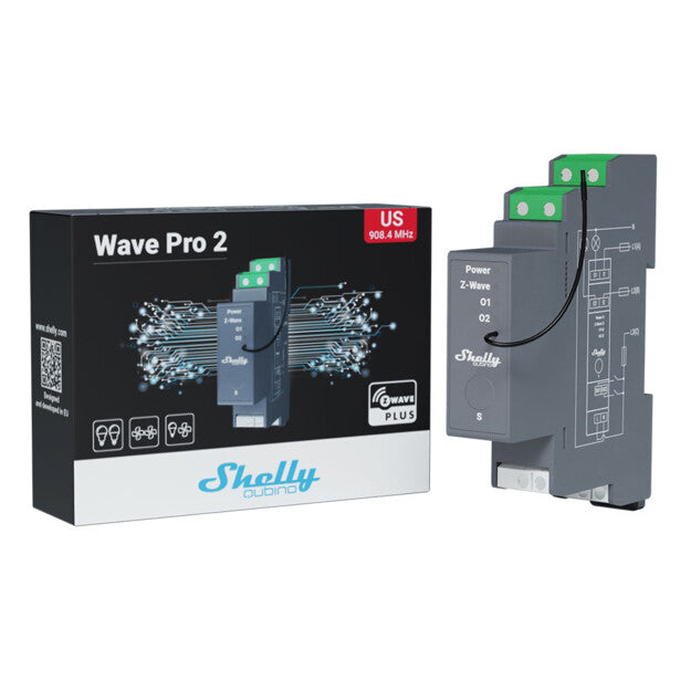 Shelly Wave Pro 2 - Relay Switches - Shelly USA
